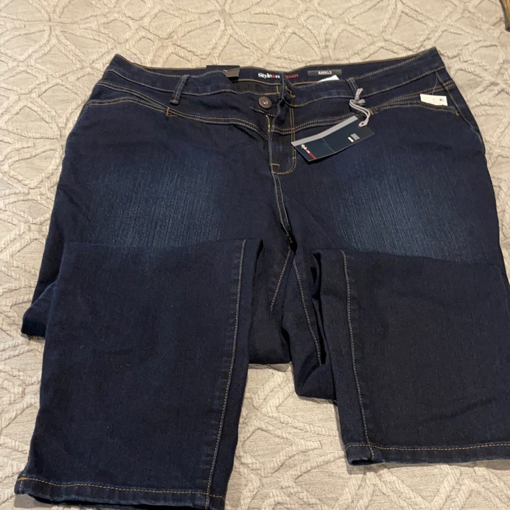 Ankle jeans
